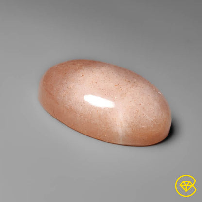 Peach Moonstone with Sunstone Inclusions