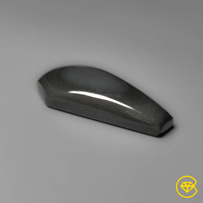 Rainbow Obsidian Coffin Carving