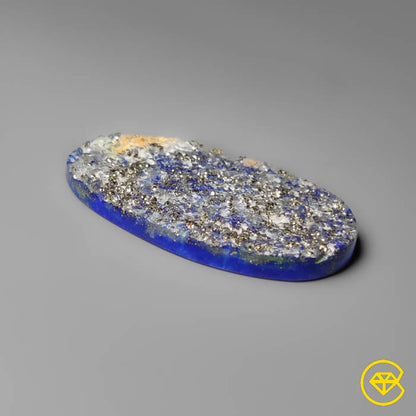 Raw Face Lapis Lazuli with Pyrite