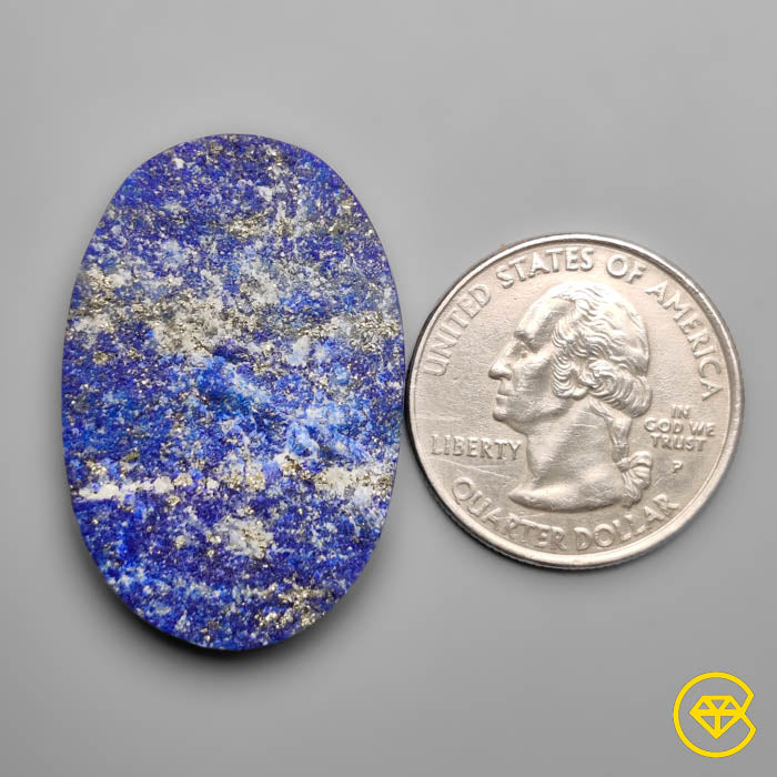 Raw Face Lapis Lazuli with Pyrite