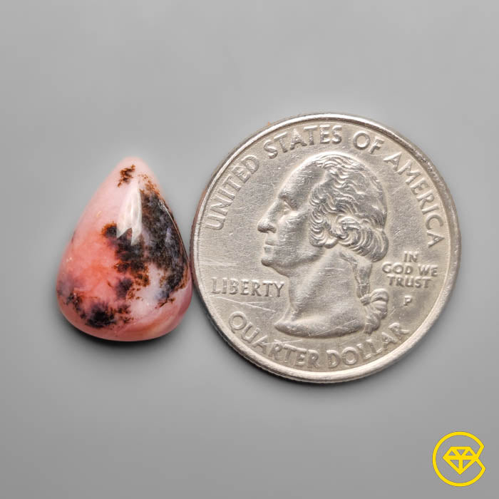 Australian Pink Opal with Dendritic Inclusions