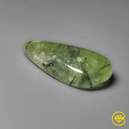Prehnite with Black Tourmaline Inclusions