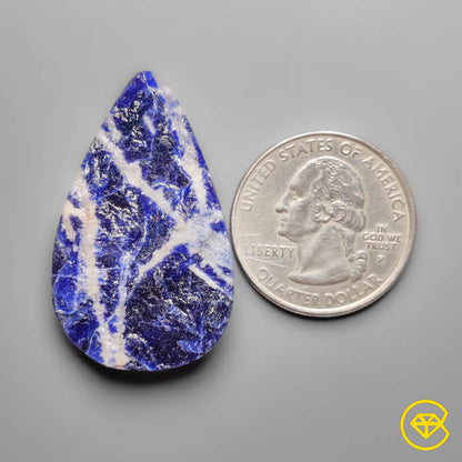 Raw Face Sodalite