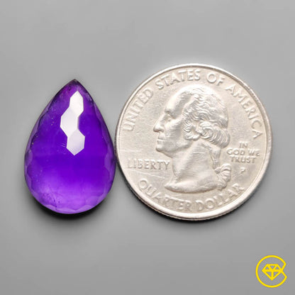 Honeycomb Cut Amethyst