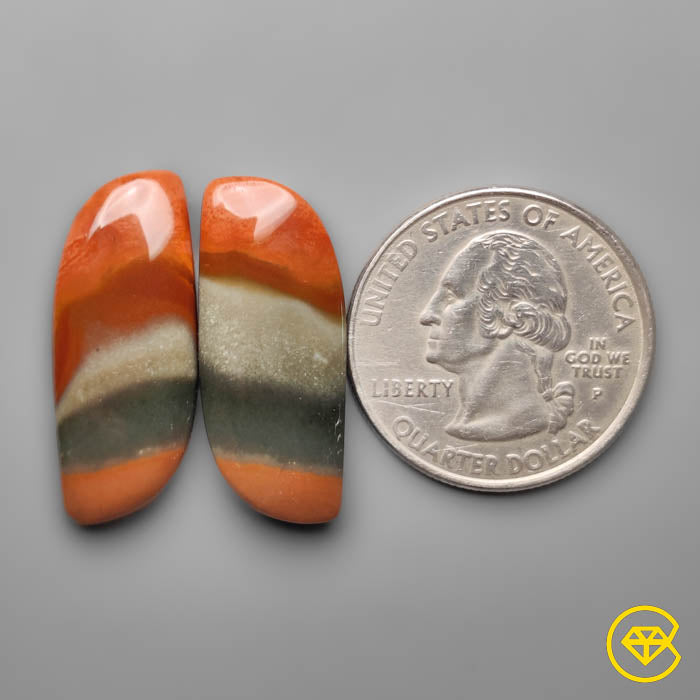 Polychrome Jasper Pair