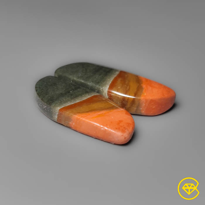 Polychrome Jasper Pair