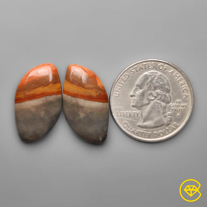 Polychrome Jasper Pair