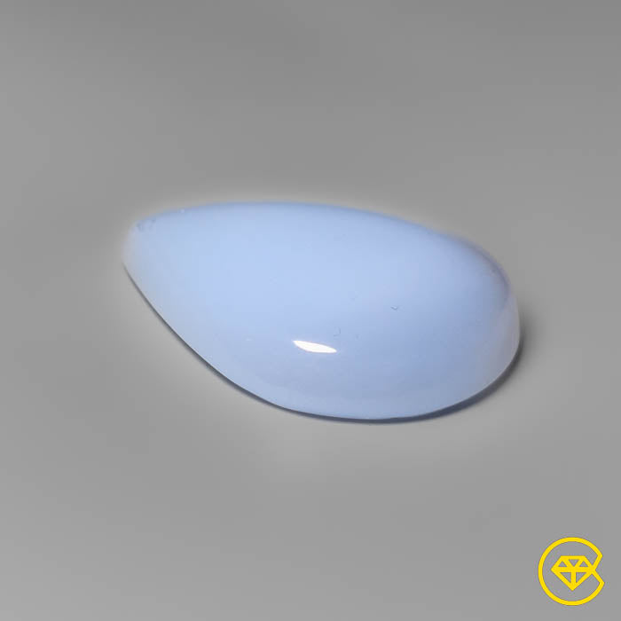 Large Namibian Blue Chalcedony Cabochon