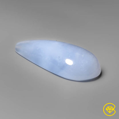 Large Namibian Blue Chalcedony Cabochon