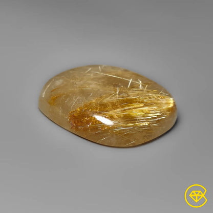 Golden Rutilated Quartz Cabochon
