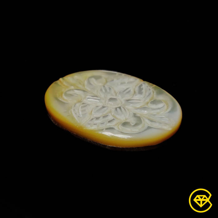 Mother Of Pearl Mughal Carving