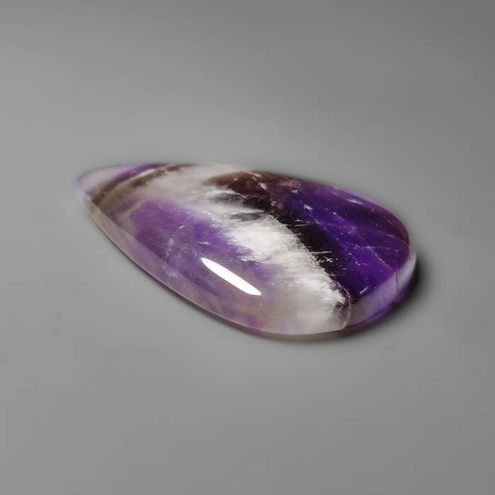 Chevron Amethyst Cabochon