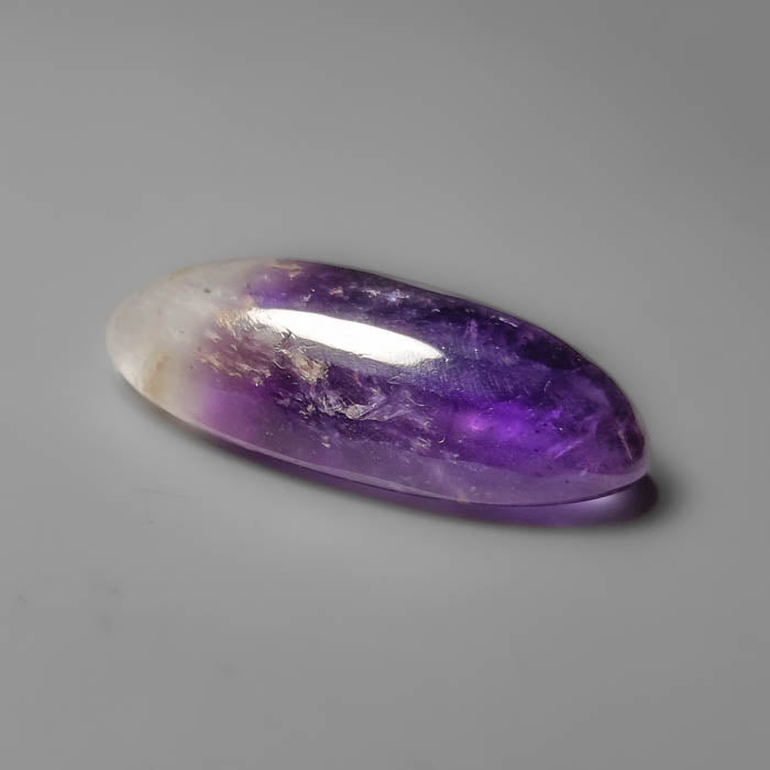 Chevron Amethyst Cabochon