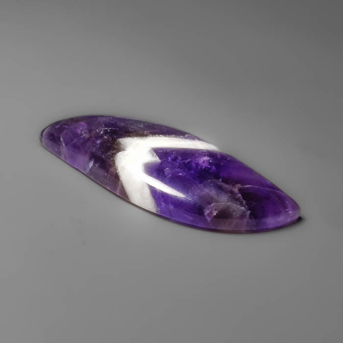 Chevron Amethyst Cabochon