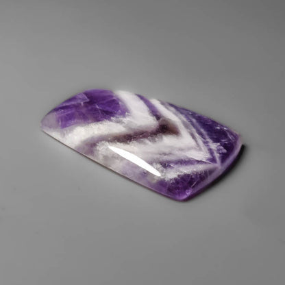 Chevron Amethyst Cabochon