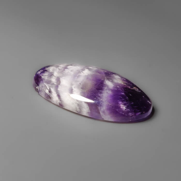 Chevron Amethyst Cabochon