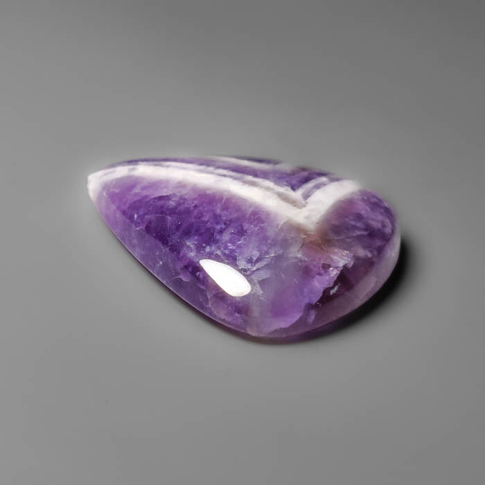 Chevron Amethyst Cabochon