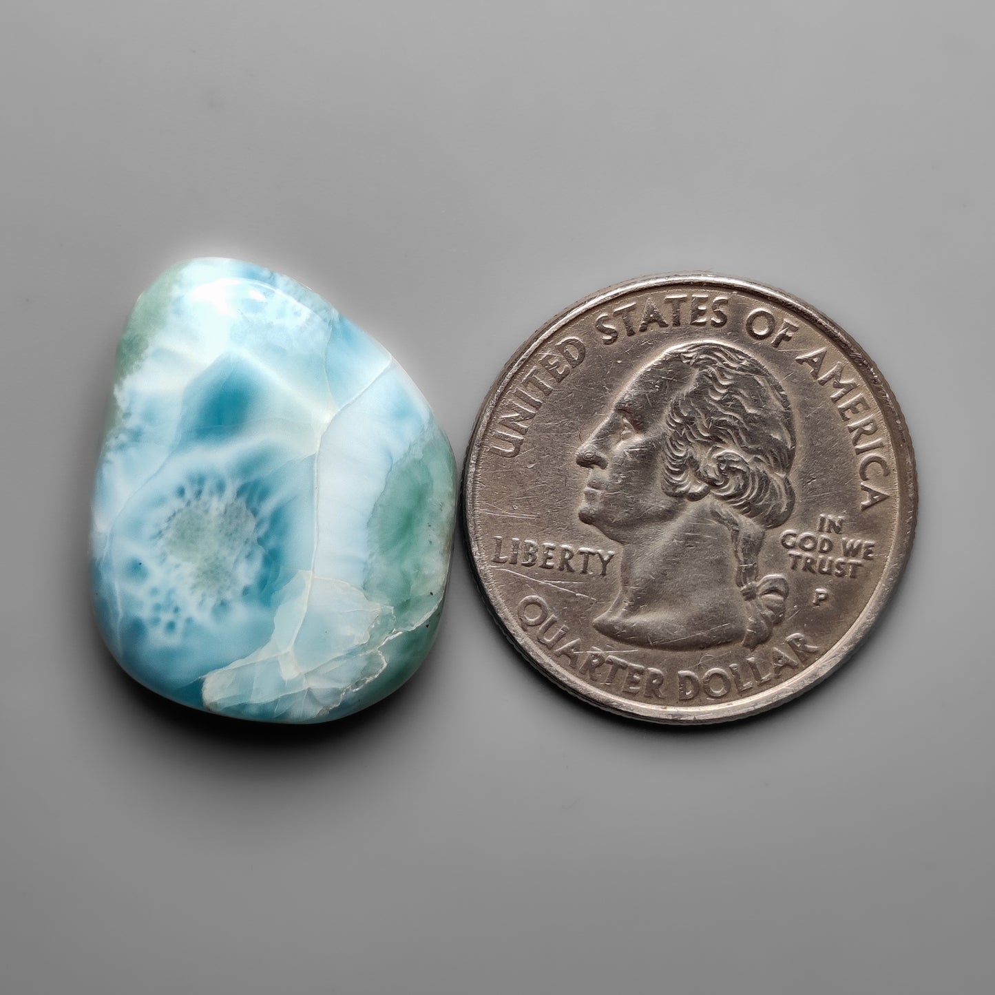 Larimar Cabochon