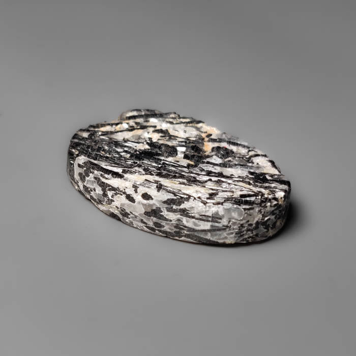 Raw Face Black Tourmaline in Quartz
