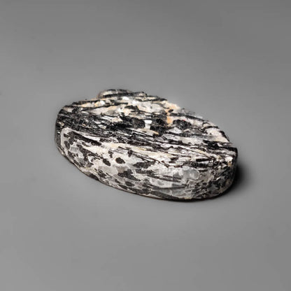 Raw Face Black Tourmaline in Quartz