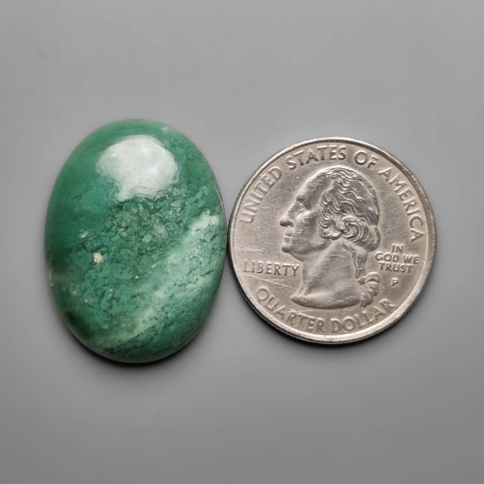 Mtorolite Chrome Chalcedony Cabochon