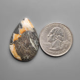 Feather Pyrite Cabochon