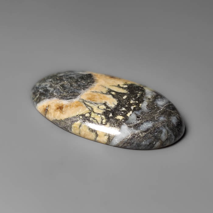 Feather Pyrite Cabochon