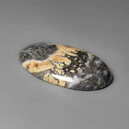 Feather Pyrite Cabochon