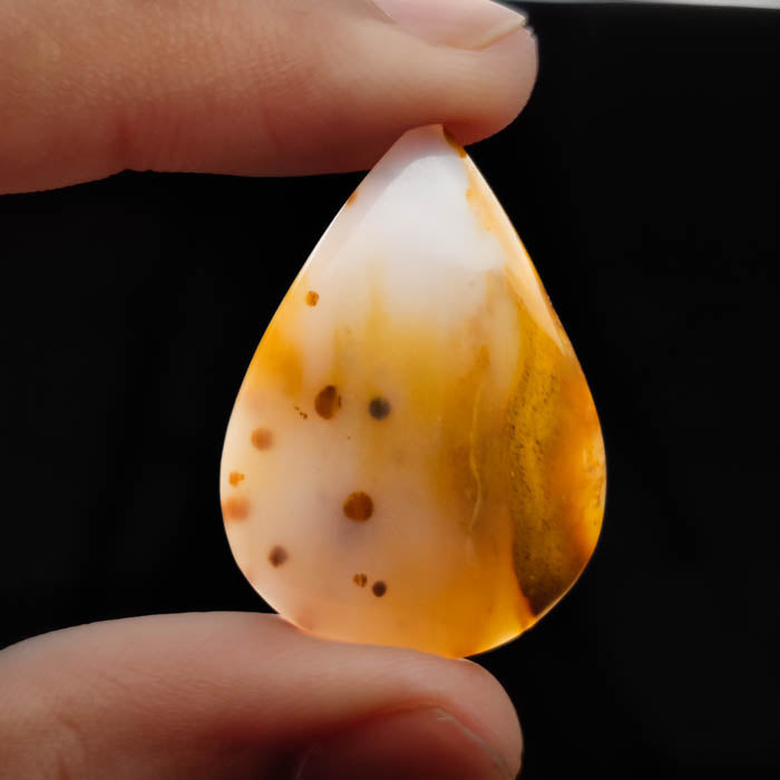 Polka Dot Agate Cabochon