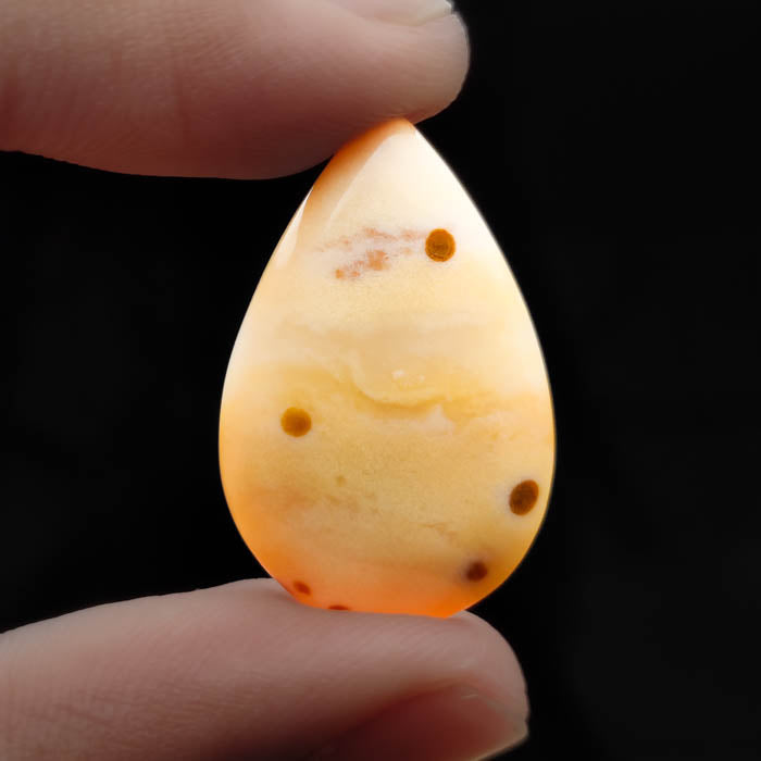 Polka Dot Agate Cabochon