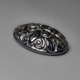 Goldsheen Obsidian Mughal Carving