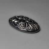 Goldsheen Obsidian Mughal Carving