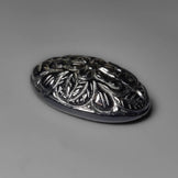 Goldsheen Obsidian Mughal Carving