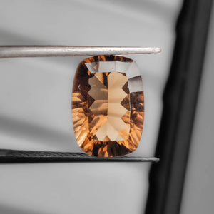 Millenium Cut Faceted Smoky Quartz