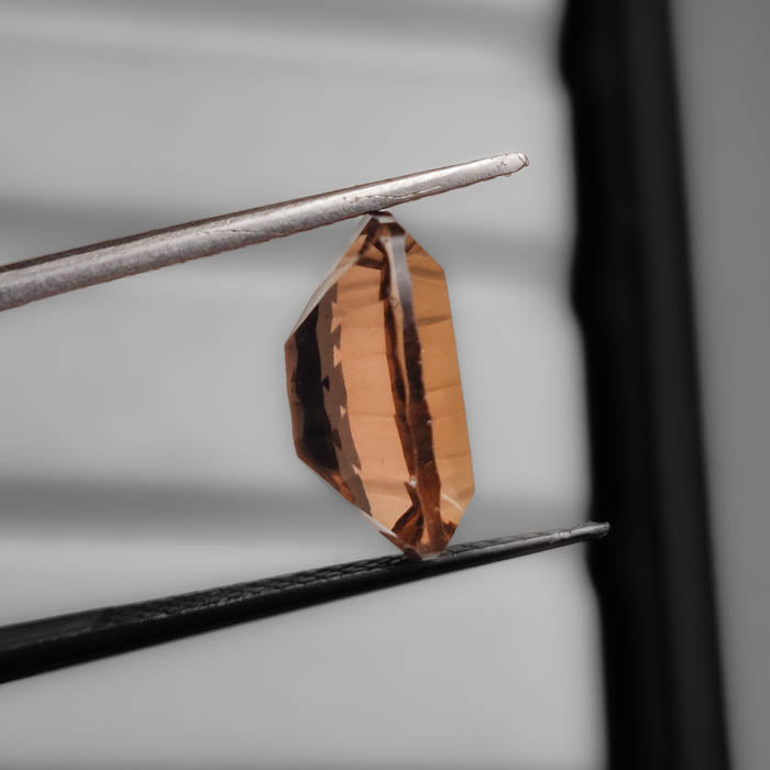 Millenium Cut Faceted Smoky Quartz