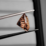 Millenium Cut Faceted Smoky Quartz