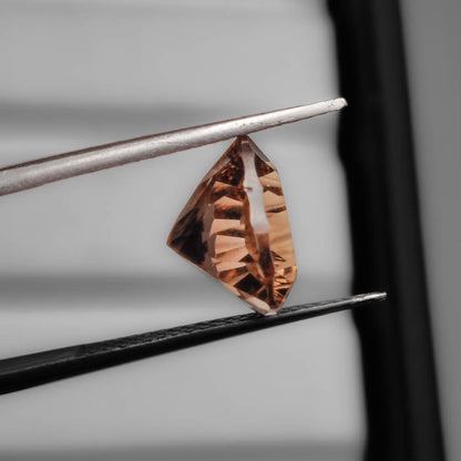 Millenium Cut Faceted Smoky Quartz