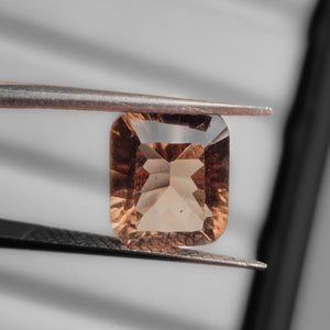 Millenium Cut Faceted Smoky Quartz