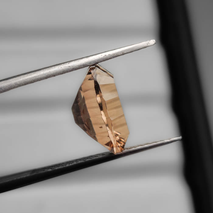 Millenium Cut Faceted Smoky Quartz