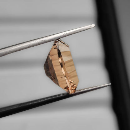 Millenium Cut Faceted Smoky Quartz