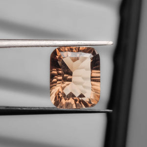 Millenium Cut Faceted Smoky Quartz