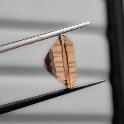 Millenium Cut Faceted Smoky Quartz
