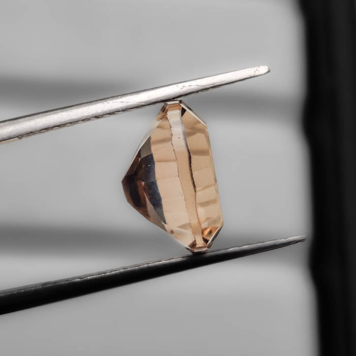 Millenium Cut Faceted Smoky Quartz