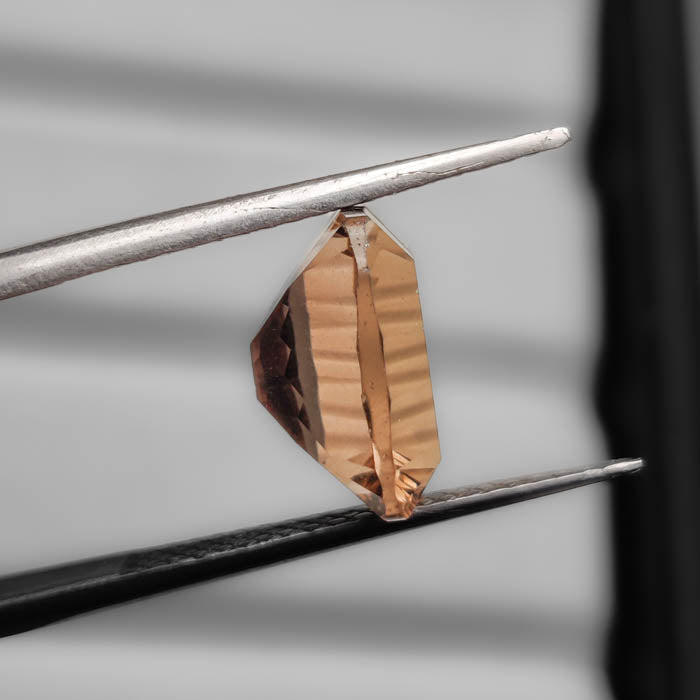 Millenium Cut Faceted Smoky Quartz