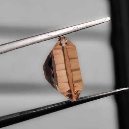Millenium Cut Faceted Smoky Quartz