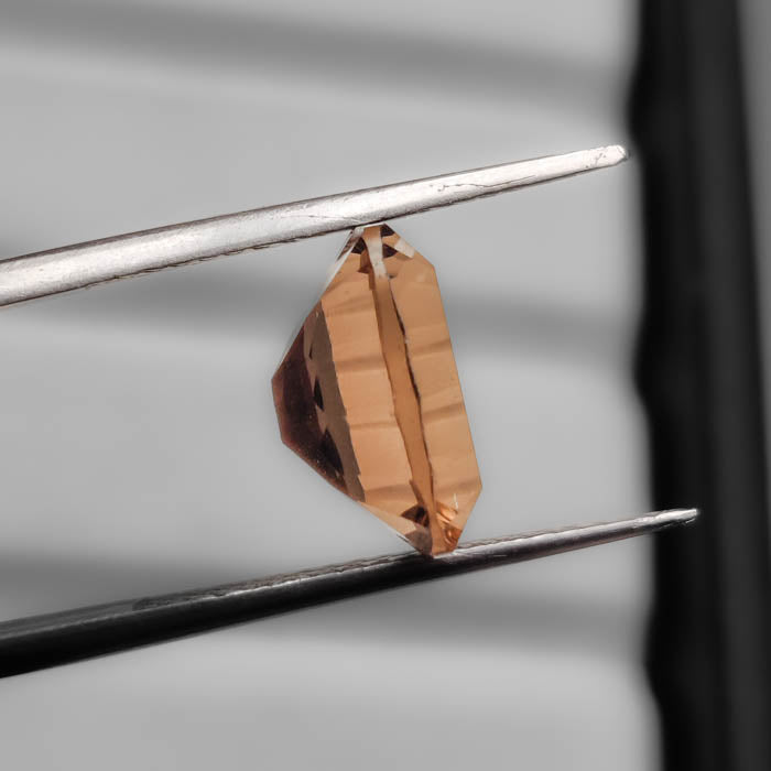 Millenium Cut Faceted Smoky Quartz