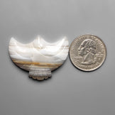 Agate Eagle Carving