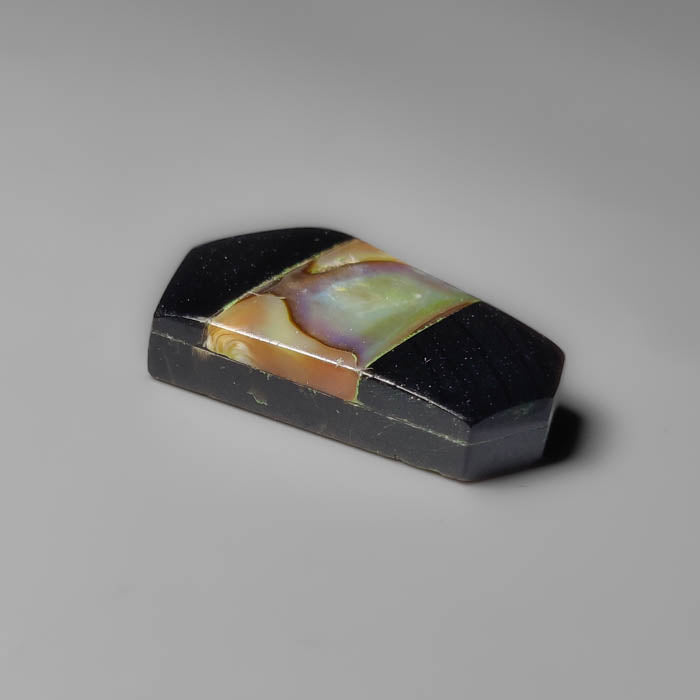 Black Onyx Inlay Abalone Shell