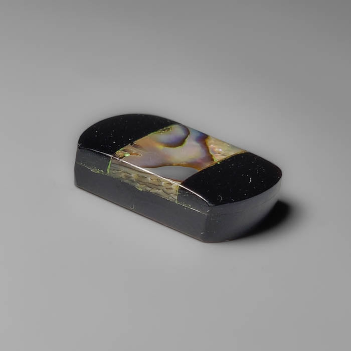 Black Onyx Inlay Abalone Shell