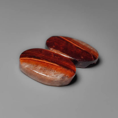 Red Tiger Eye Pair